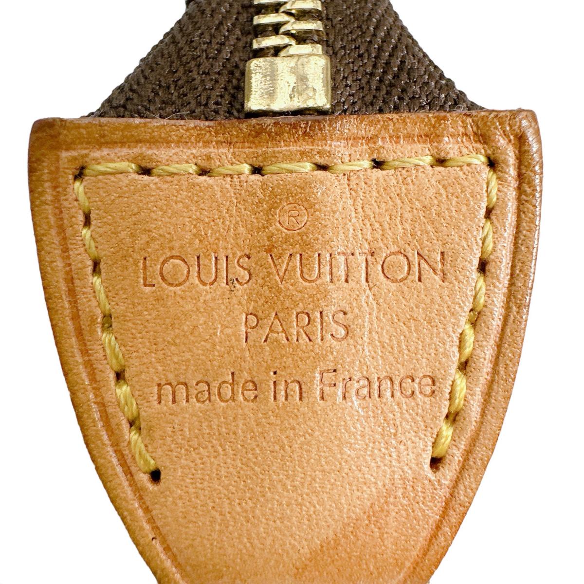 LOUIS VUITTON Pouch M58009 Monogram canvas Brown Monogram Mini Pochette Accessoires