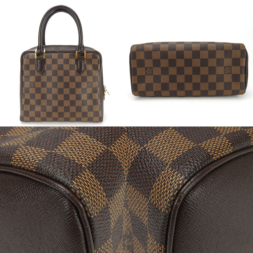 LOUIS VUITTON Handbag N51150 Damier Brown Brera Women Used Authentic