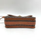 CELINE Shoulder Bag PVC / Leather Brown Macadam