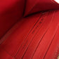 CELINE Long Wallet Purse leather Red Large zipped wallet Women Used Authentic