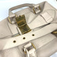 CELINE Handbag leather beige Old logo Mini Boston