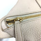 CELINE Handbag leather beige Old logo Mini Boston
