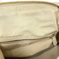 CELINE Handbag leather beige Old logo Mini Boston