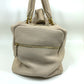 CELINE Handbag leather beige Old logo Mini Boston