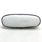 CELINE Shoulder Bag leather White x black Ribbon motif Women Used Authentic