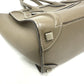 CELINE Handbag leather beige Luggage Women Used Authentic