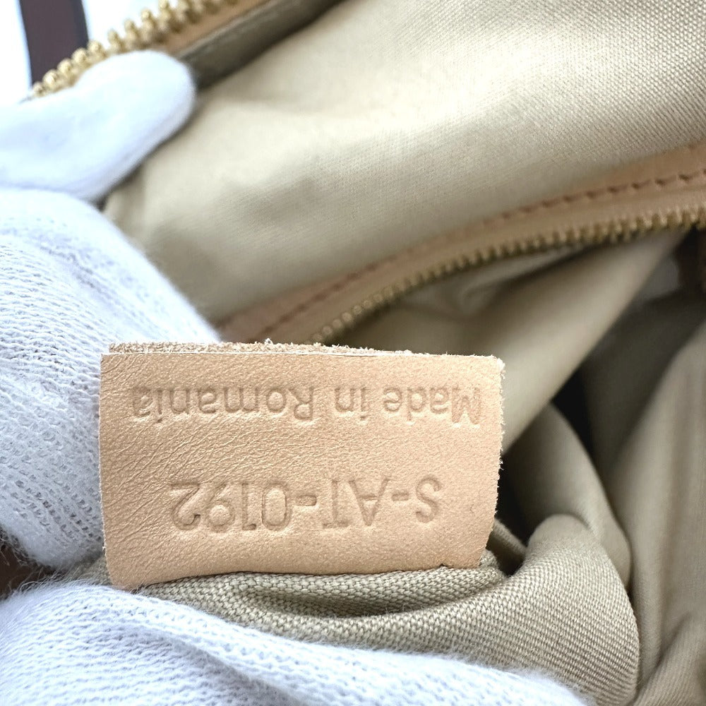 CELINE Handbag leather beige