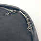 CELINE Backpack Canvas leather black triomphe logo mens Used Authentic