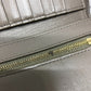 CELINE Folded wallet 10B643BRU leather gray Bicolor Medium Strap Wallet Women Used Authentic