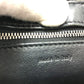 CELINE Shoulder Bag leather black Shoulder edge bag