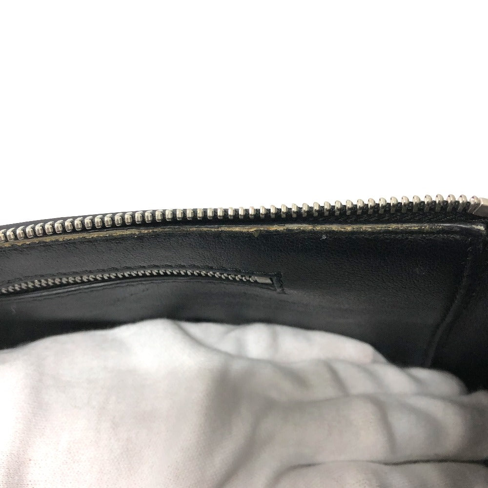 CELINE Shoulder Bag leather black Shoulder edge bag