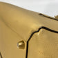 CELINE Shoulder Bag leather yellow Belt bag mini Women Used Authentic