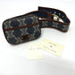 CELINE Waist bag denim blue Macadam denim