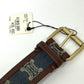 CELINE Waist bag denim blue Macadam denim