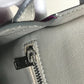 CELINE Shoulder Bag leather Gray x purple pink By color Trotter small Women Used Authentic