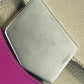 CELINE Shoulder Bag leather Gray x purple pink By color Trotter small Women Used Authentic