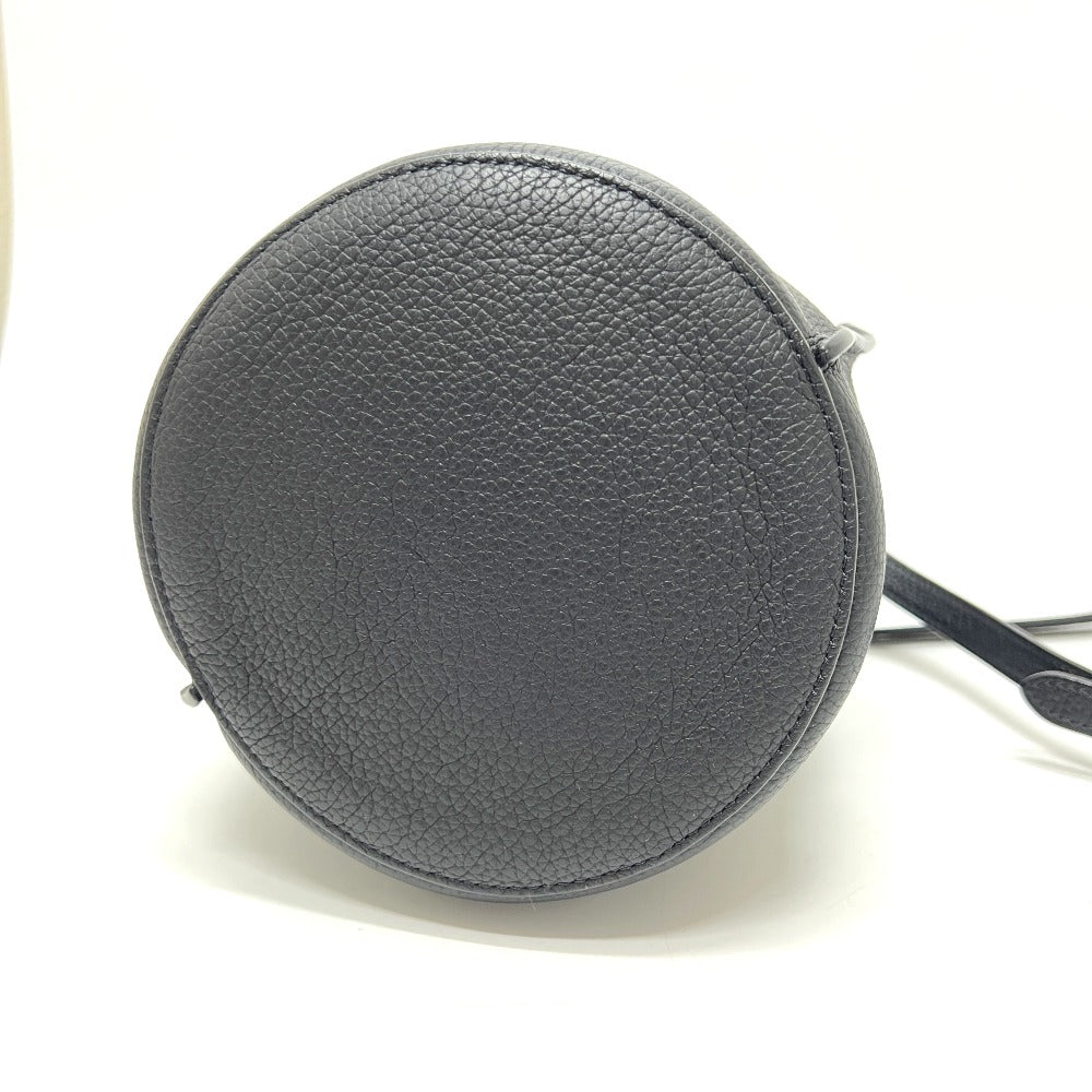 CELINE Shoulder Bag leather black Big Bag Bucket Nano