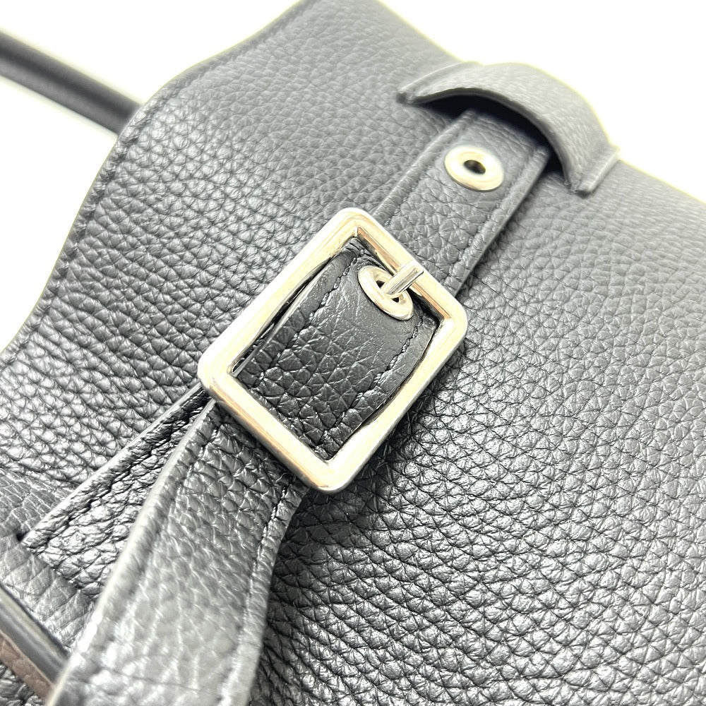 CELINE Shoulder Bag leather black Big Bag Bucket Nano