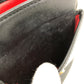 CELINE Shoulder Bag leather black Circle charm Women Used Authentic