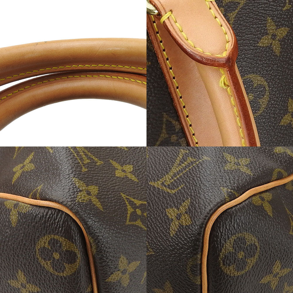 LOUIS VUITTON Boston Duffel bag M41428 Monogram, Tanned Leather Brown Keepall 45 unisex(Unisex) Used Authentic
