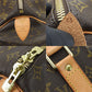 LOUIS VUITTON Boston Duffel bag M41428 Monogram, Tanned Leather Brown Keepall 45 unisex(Unisex) Used Authentic