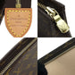 LOUIS VUITTON Pouch M47544 Monogram canvas, leather Brown posh toilette 19 Women Used Authentic