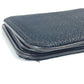 LOUIS VUITTON Folded wallet M93548 Damier Jean Canvas black Damier Jean Porte Billets 9 Carte Credit Funeral mens Used Authentic