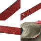 GUCCI Shoulder Bag 449413 GG canvas, leather Red Women Used Authentic