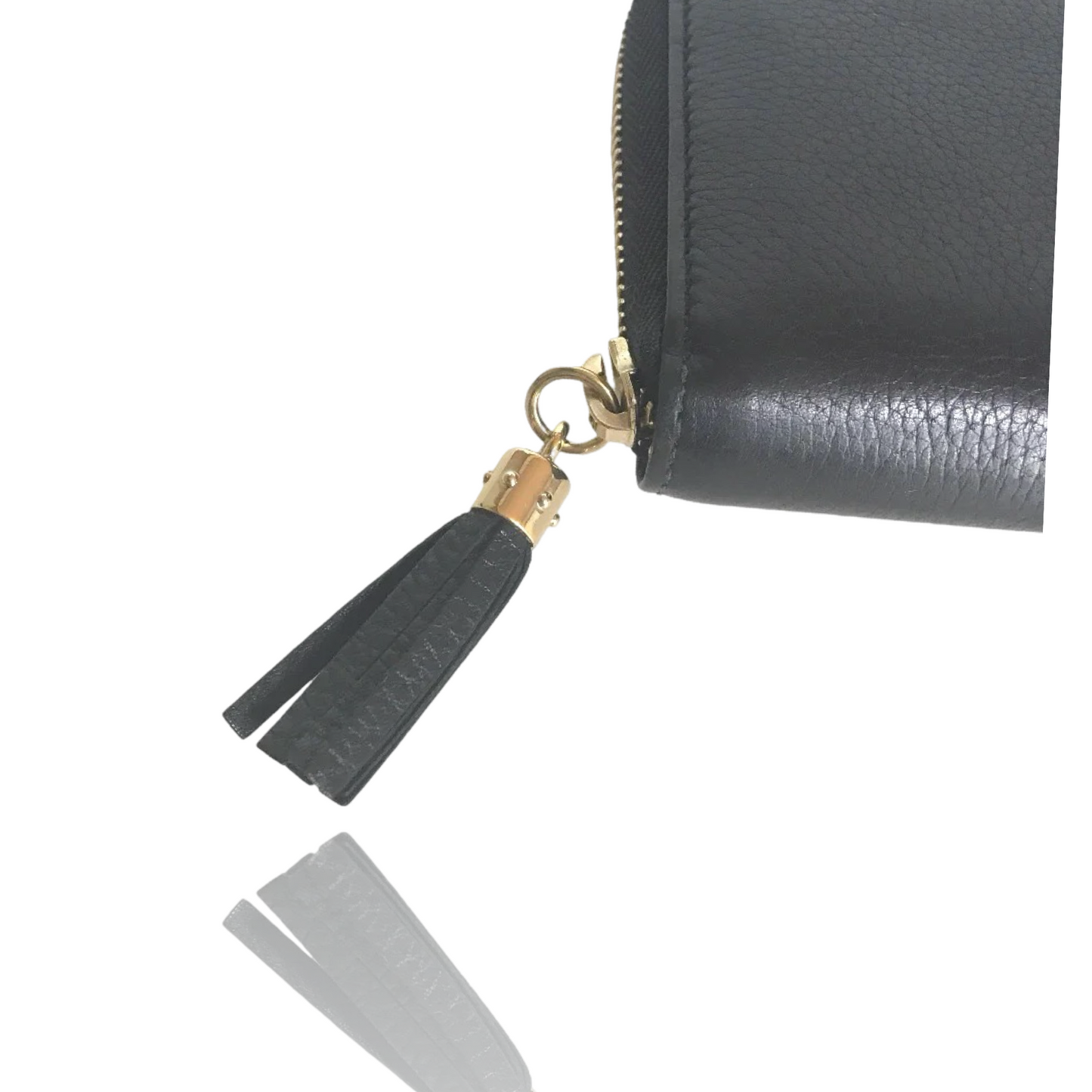 GUCCI SOHO INTERLOCKING ROUND ZIP WALLET