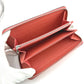 LOUIS VUITTON Long Wallet Purse M93202 Monogram Vernis Rose rich Zip Around Vernis Zippy wallet Women Used Authentic