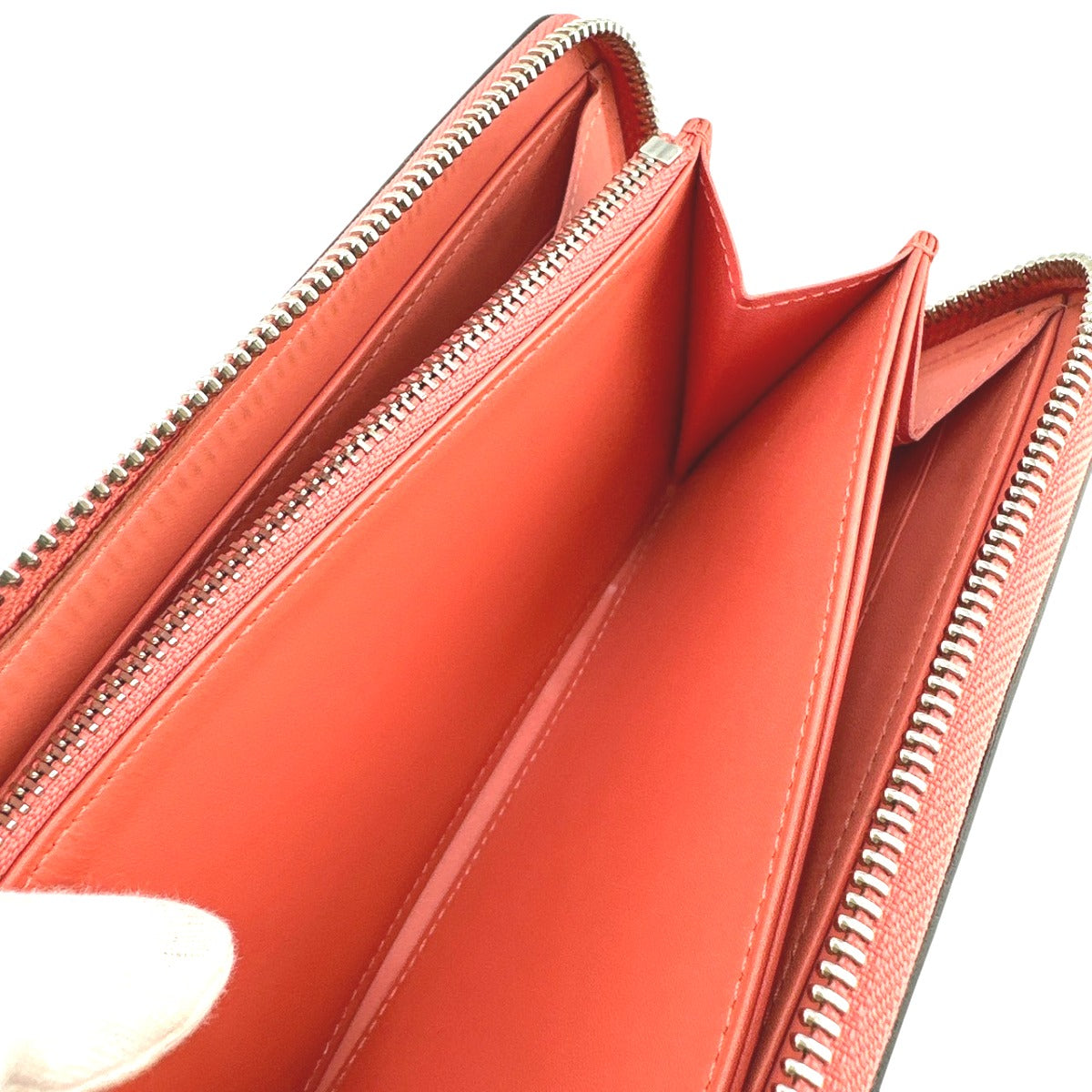 LOUIS VUITTON Long Wallet Purse M93202 Monogram Vernis Rose rich Zip Around Vernis Zippy wallet Women Used Authentic