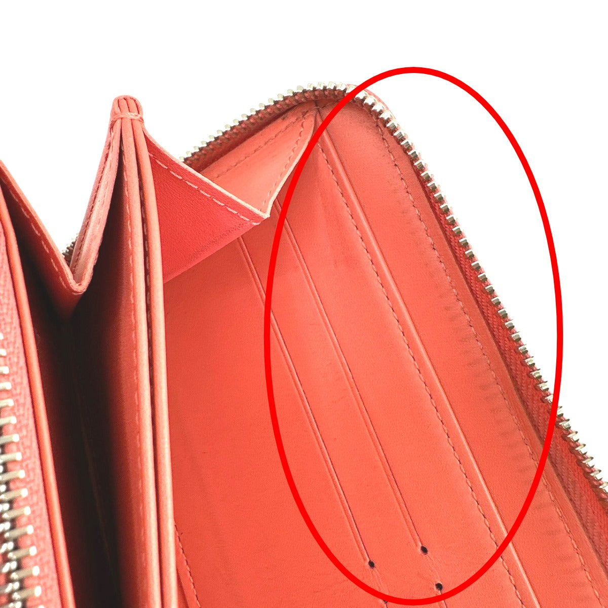 LOUIS VUITTON Long Wallet Purse M93202 Monogram Vernis Rose rich Zip Around Vernis Zippy wallet Women Used Authentic