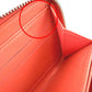 LOUIS VUITTON Long Wallet Purse M93202 Monogram Vernis Rose rich Zip Around Vernis Zippy wallet Women Used Authentic