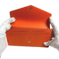 LOUIS VUITTON Long Wallet Purse M60584 Epi Leather Orange Long Wallet Purse Epi Portefeuille Sara Women Used Authentic