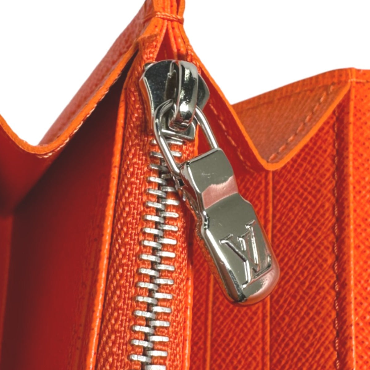 LOUIS VUITTON Long Wallet Purse M60584 Epi Leather Orange Long Wallet Purse Epi Portefeuille Sara Women Used Authentic