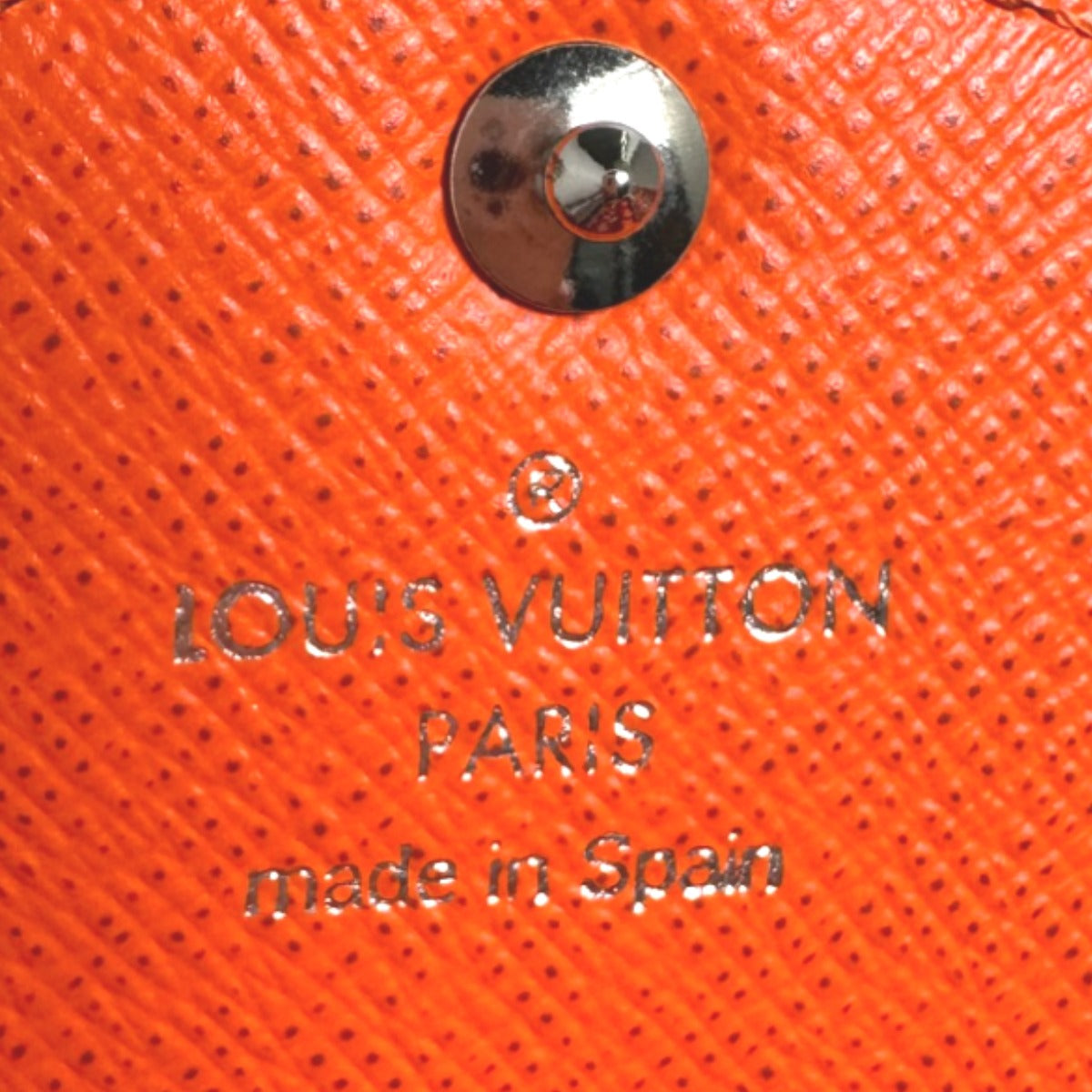 LOUIS VUITTON Long Wallet Purse M60584 Epi Leather Orange Long Wallet Purse Epi Portefeuille Sara Women Used Authentic