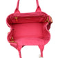 PRADA Tote Bag 1BG439 denim Fusha pink 2 way bag Canapa Women Used Authentic