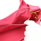 PRADA Tote Bag 1BG439 denim Fusha pink 2 way bag Canapa Women Used Authentic