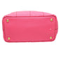 PRADA Tote Bag 1BG439 denim Fusha pink 2 way bag Canapa Women Used Authentic