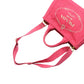 PRADA Tote Bag B2439G Cotton denim pink Tote Bag canvas Canapa Women Used Authentic