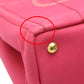 PRADA Tote Bag B2439G Cotton denim pink Tote Bag canvas Canapa Women Used Authentic