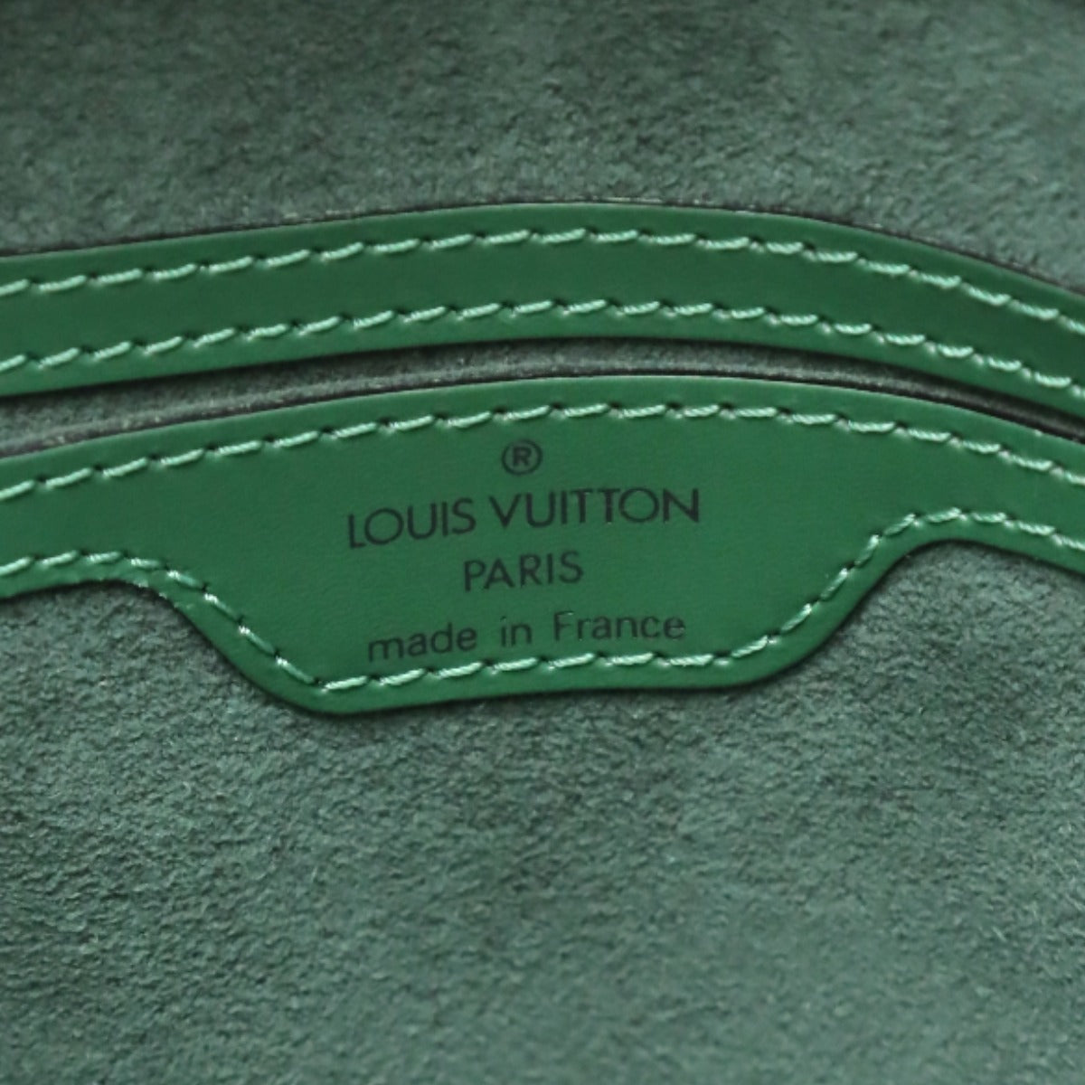 LOUIS VUITTON Tote Bag M52334 Epi Leather Borneo Green Tote Bag Epi Borneo Green Sun jack Women Used Authentic