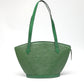LOUIS VUITTON Tote Bag M52334 Epi Leather Borneo Green Tote Bag Epi Borneo Green Sun jack Women Used Authentic