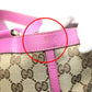 GUCCI Handbag 130739 GG canvas Brown Handbag Abbey 130739 Women Used Authentic