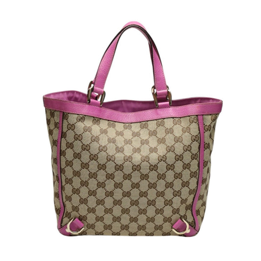 GUCCI Handbag 130739 GG canvas Brown Handbag Abbey 130739 Women Used Authentic