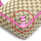 GUCCI Handbag 130739 GG canvas Brown Handbag Abbey 130739 Women Used Authentic