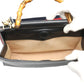 GUCCI Handbag 459076 leather black Bamboo leather 2 way bag Women Used Authentic