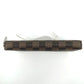 LOUIS VUITTON Long Wallet Purse N60015 Damier canvas Ebene Zip Around Damier Zippy wallet unisex(Unisex) Used Authentic