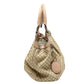 GUCCI Tote Bag 211944 GG canvas beige Handbag Diamante canvas Women Used Authentic