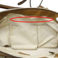 GUCCI Tote Bag 247902 canvas Beige x brown 2WAYShoulder Bag Diamante Women Used Authentic
